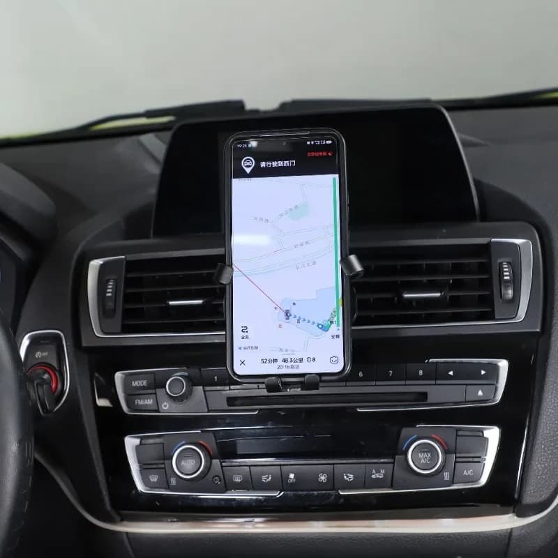 Black Car Air Vent Mobile Phone Holder Car Accessories For BMW F22 F23 F30 F31 F34 F32 F33 F34 F35 F36 F80 F82 F83 F87 M4 13-19