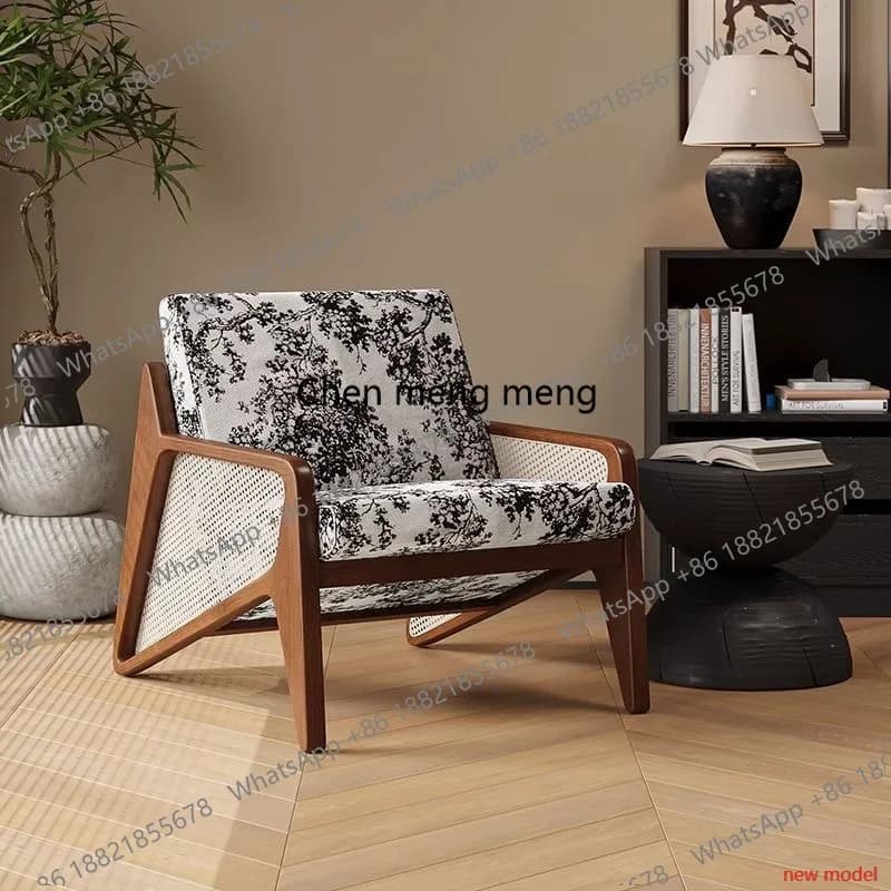 N138Nordic dults Living Room Chairs Modren Indoor Bedroom Lounge Living Room Chairs Reading Balcony Cadeira Furniture For Home