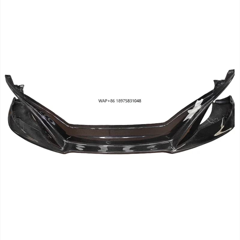Upgrade for 650S with DMC Style Carbon Fiber Front Lip Bumper Lower Body Kit  Parts
