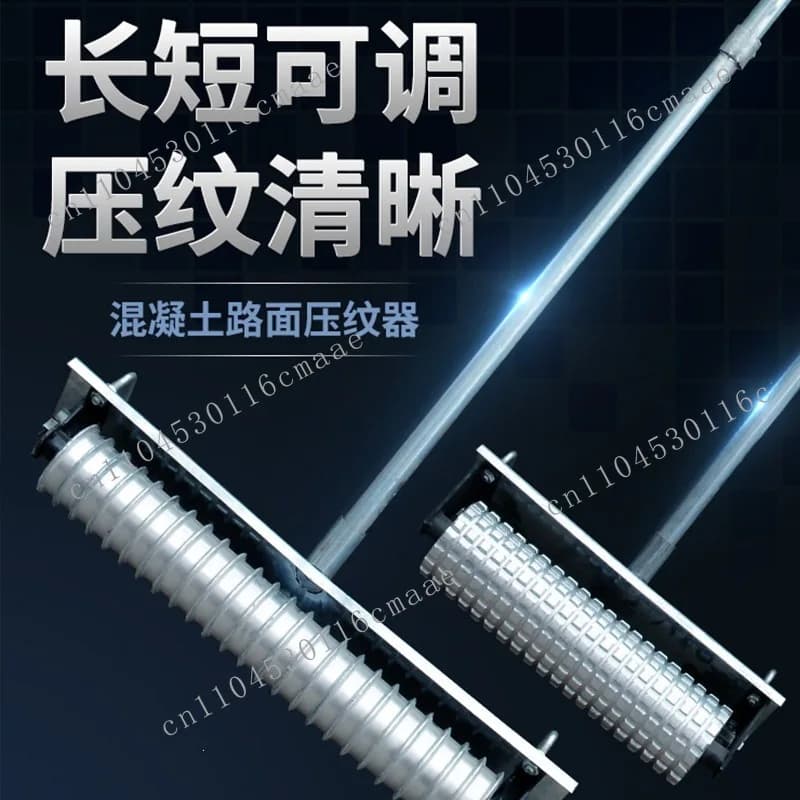 Embossing Roller Engraver Roller Manual Concrete Highway Puller Cement Road Pavement Cutting Road Embossing Machine