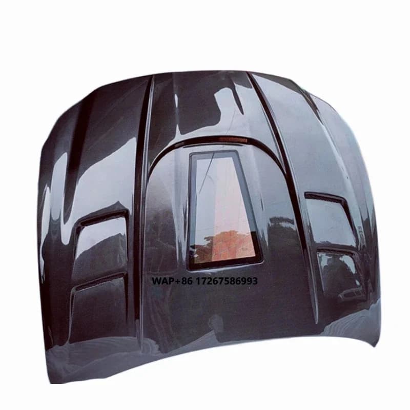 High Quality Genuine Carbon Fiber Translucent Engine Hood for  Quattroporte Body Kit