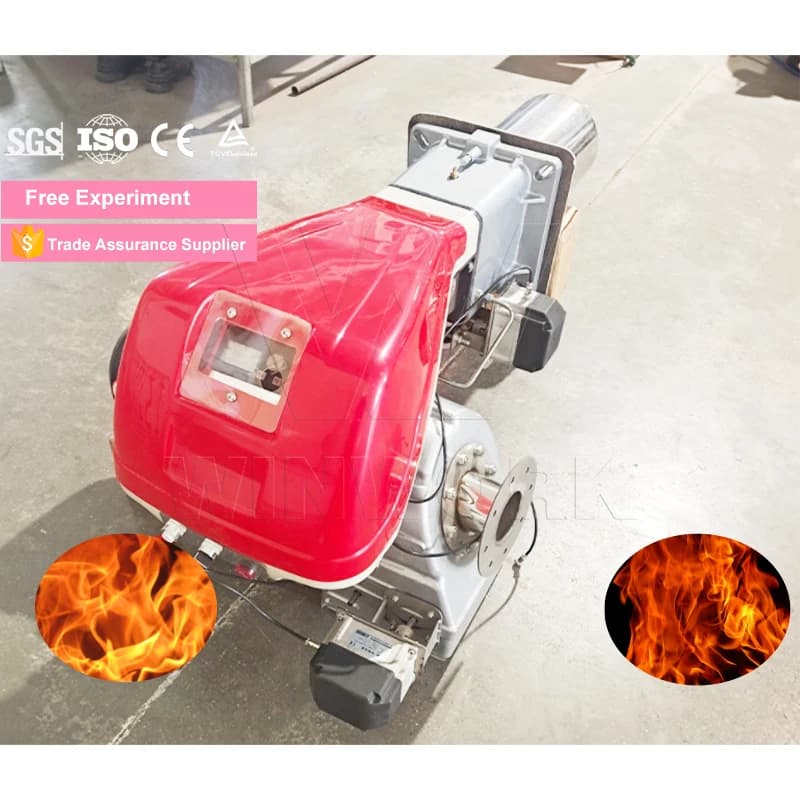 WINWORK Waste Oil Burner With Air Pump Oil Burning Stove Level Electronic Glass Pipe Oil Burner