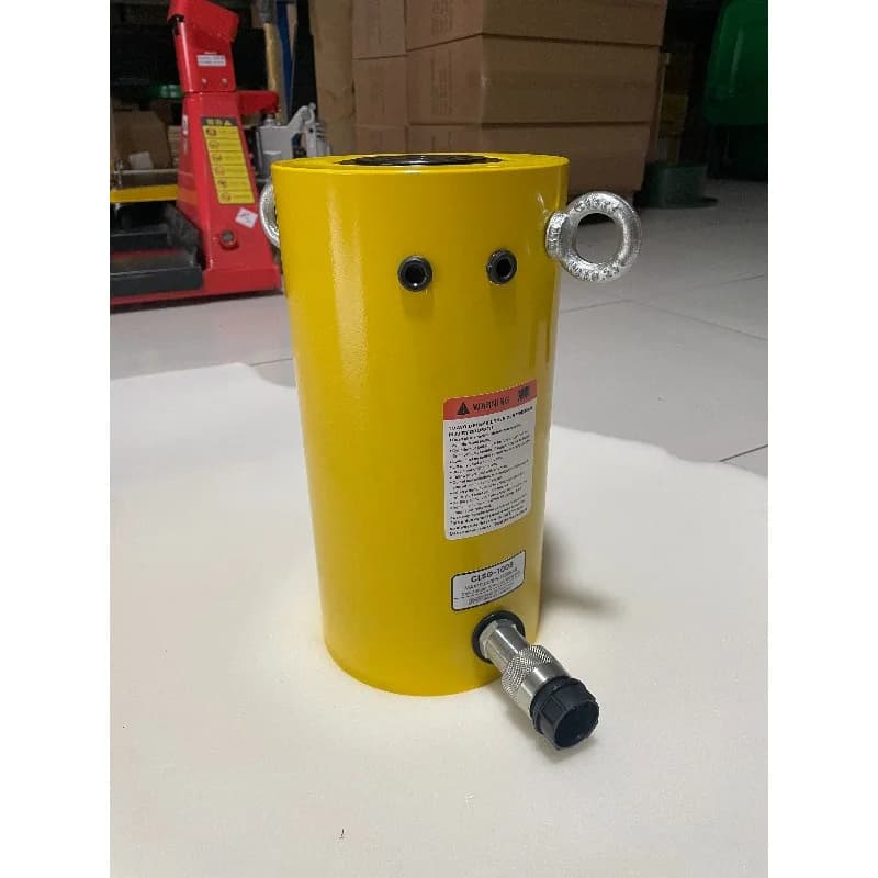 Equivalent Single Acting 100 Ton 300mm Stroke Hydraulic Lifting Cylinder Jack
