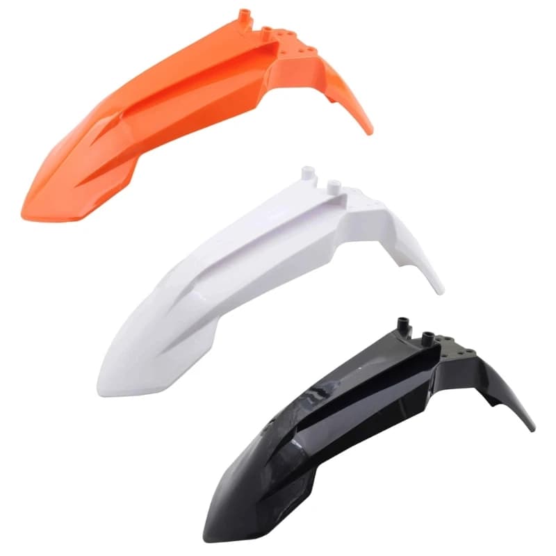 Contoured Motorcycle Front Mudguard Wheel Protect for Mud and Water Deflection H8WE