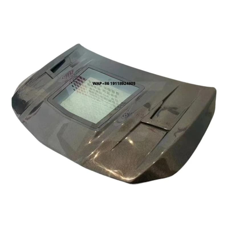 New Carbon Fiber Vented Bonnet Hood for -Benz CLA45 C117 2016 Includes Screws