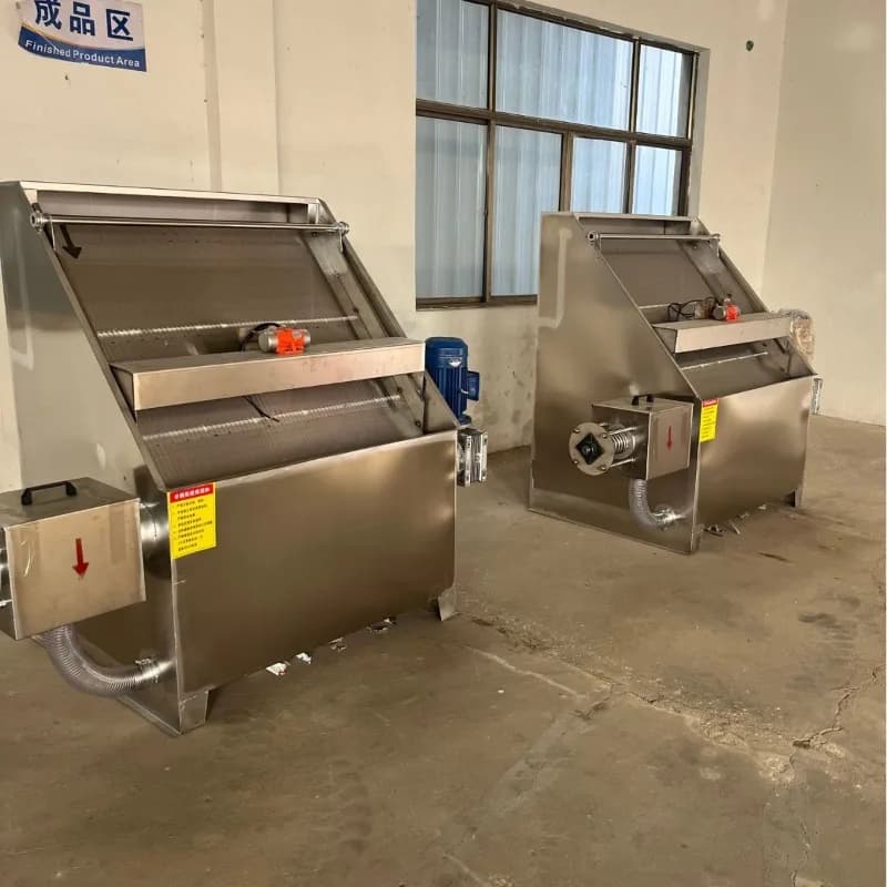 Dry and wet separator Farm Chicken manure Duck manure Cow manure Pig manure Drum type solid-liquid dry and wet separator