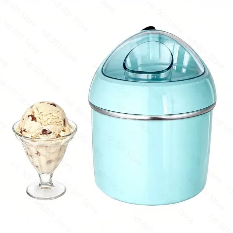 2026 New Mini Electric Automatic Ice Cream Machine Home Frozen Yogurt Machine Ice Cream and Sorbet Machine