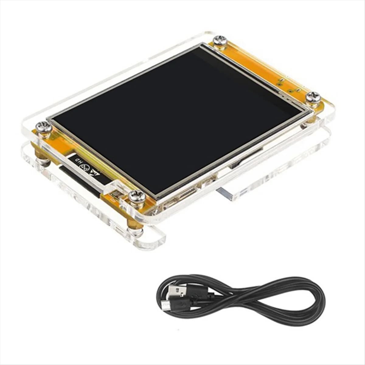 NMMiner NerdMiner V2 468KH/S Hashrate BTC Solo Lottery Miner ESP32 2.8 Inch Smart Display Bitcoin Crypto Lottery Miner