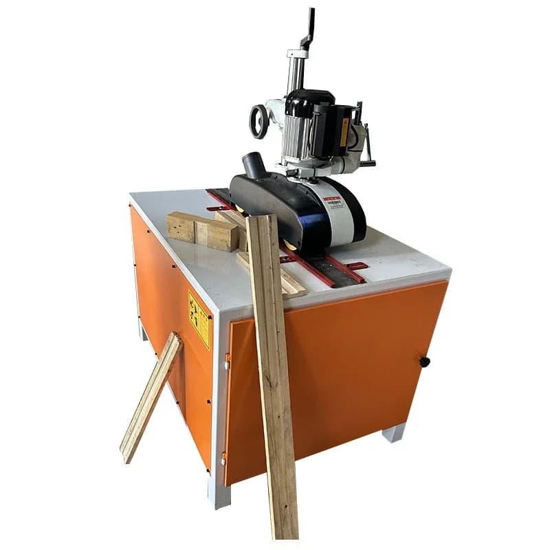 Automatic wooden tray slotting machine, packing belt slotting machine