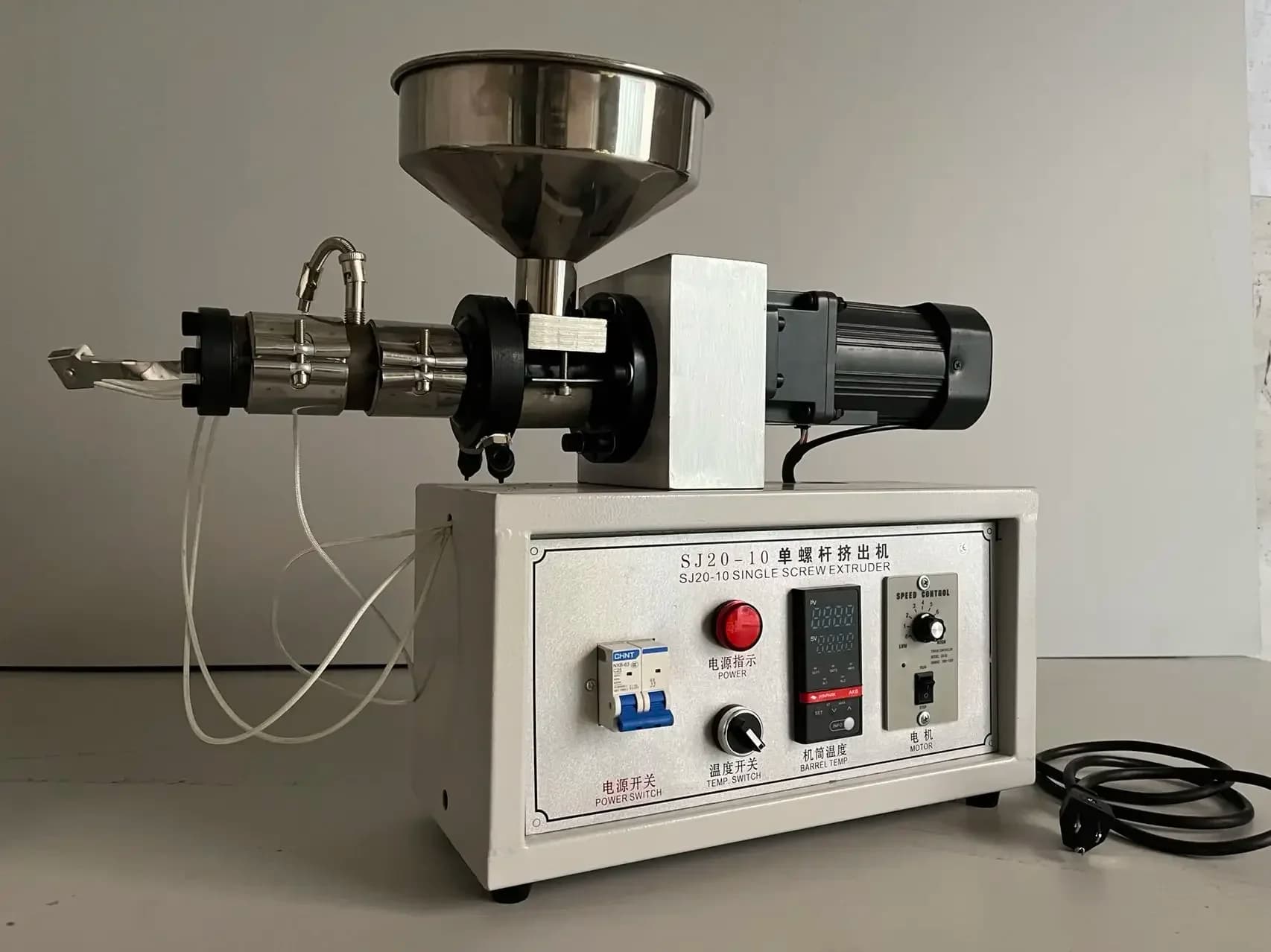Plastic Processing Machine For Laboratory Extruder