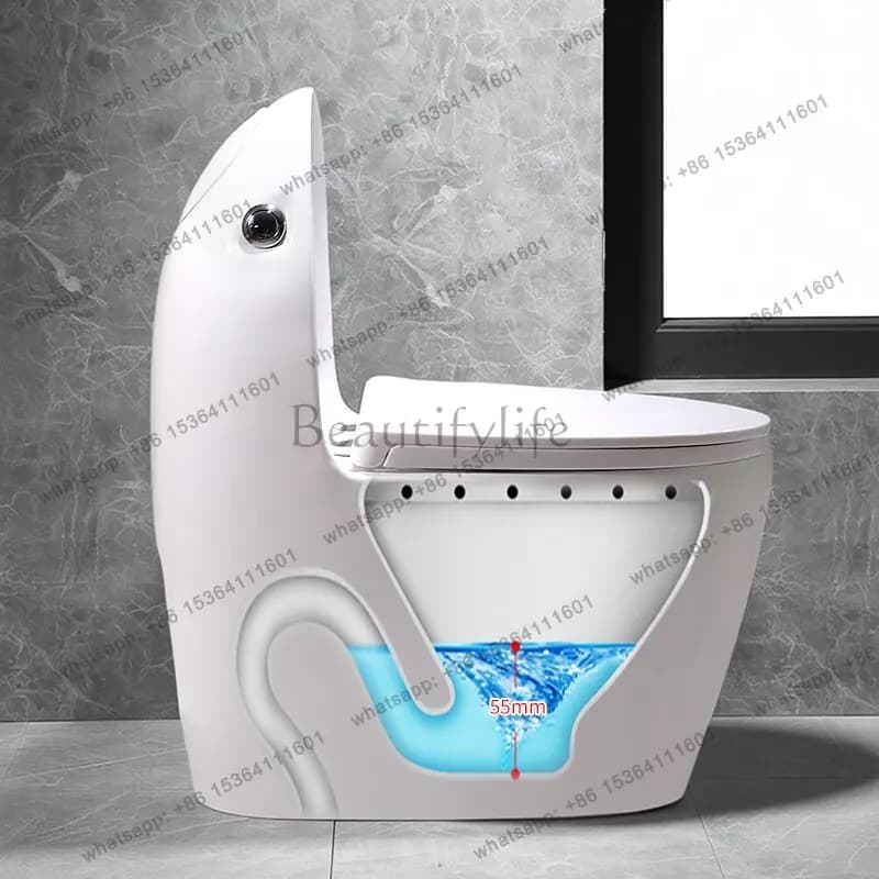 Creative new bathroom adult home seat toilet siphon water-saving silent package installation model