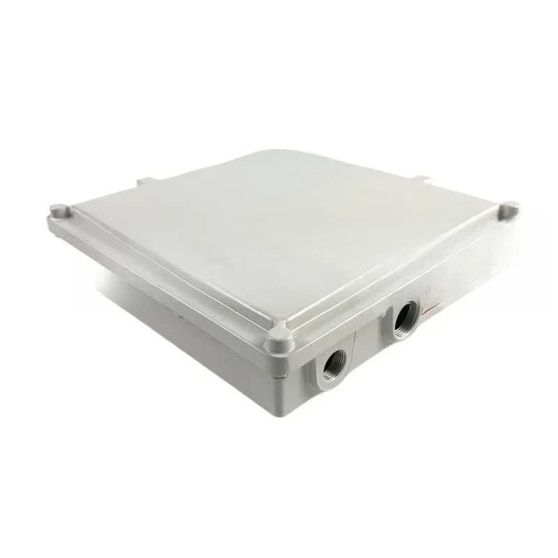 A-074C die-casting aluminum waterproof amplifier shell 185 * 185 * 53 metal CATV shell AP mesh bridge shell