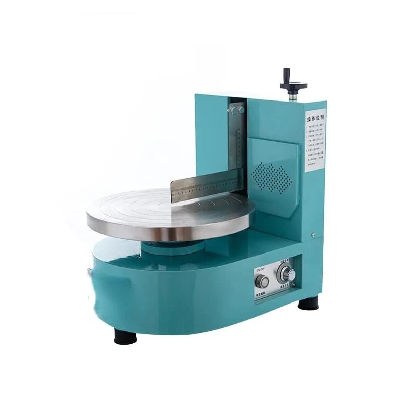 Automatic Butter Spreader Plastering Machine for Birthday Cakes Household Flat Pattern Baking Tool