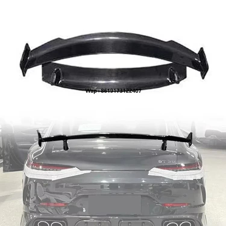 Auto Part Upgrade DRY Carbon Fiber Car Trunk Big Rear Spoiler GT Spoiler Wing for GT50 2019-2023