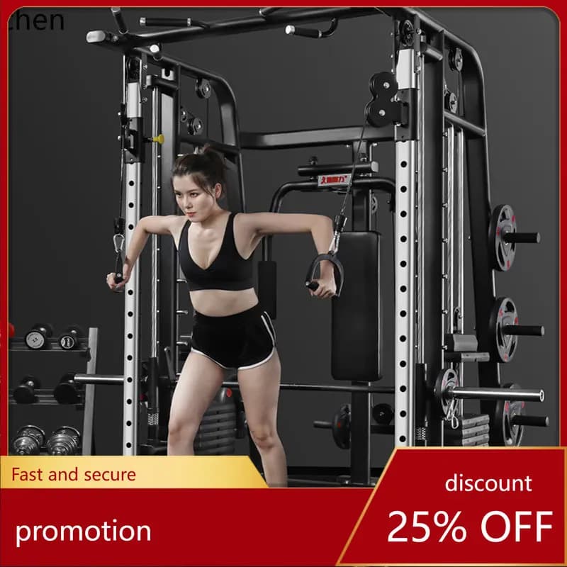 CZ Multifunctional Little Flying Bird Squat Rack Butterfly Chest Clamp Dragon Gate Rack Inverted Bench Press Fitness Equipment