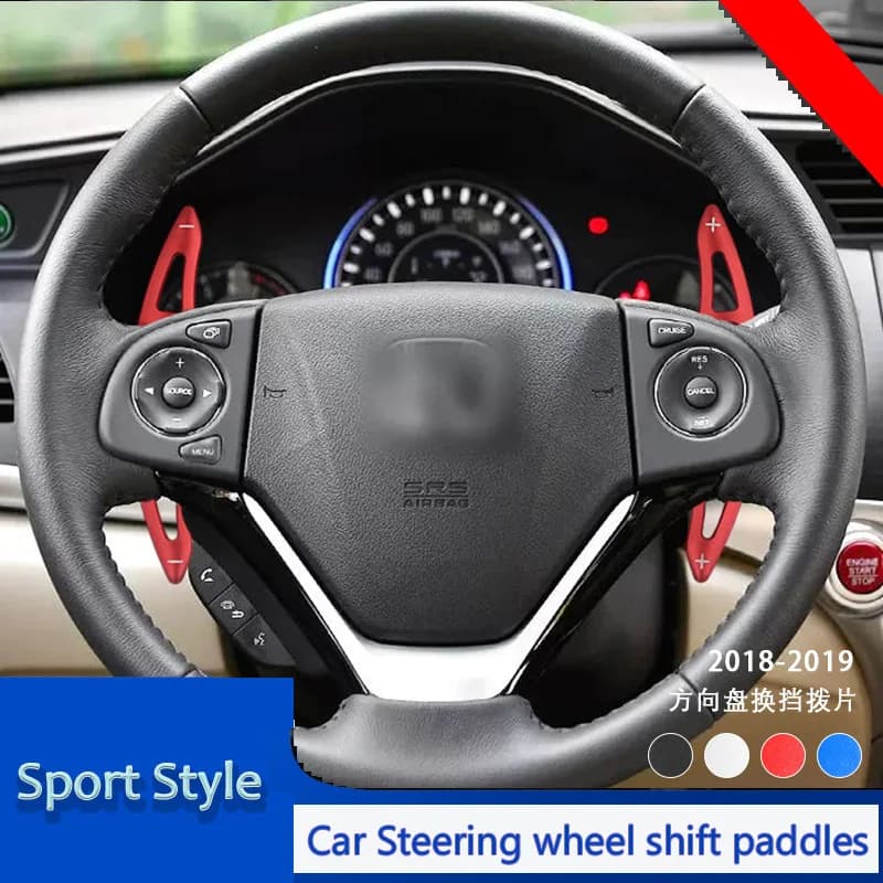 For Honda Fit ,VEZEL car aluminum alloy modification parts, gear shift paddles, interior modification parts, patches