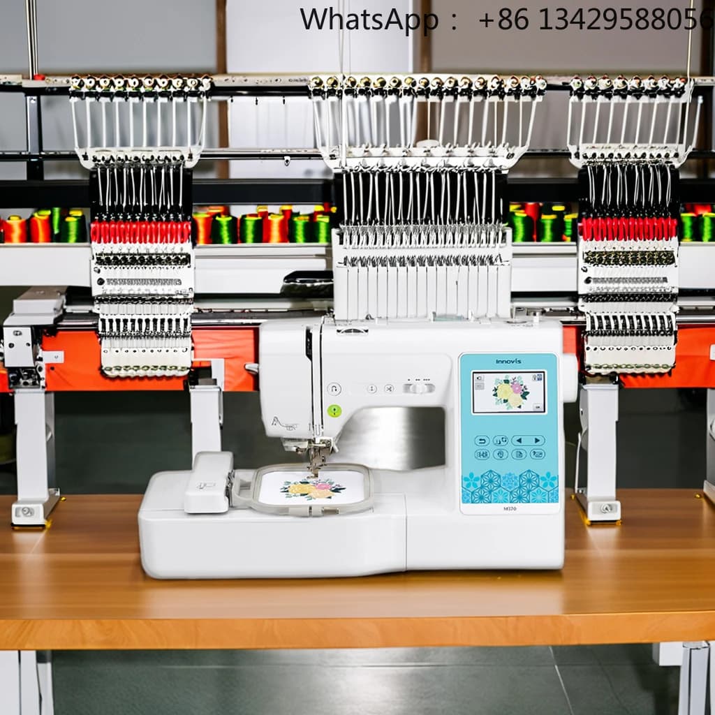 Automatic Household Commercial Embroidery Machine New Condition Electric Sewing Machine with Core Motor LOGO Letters Home Use