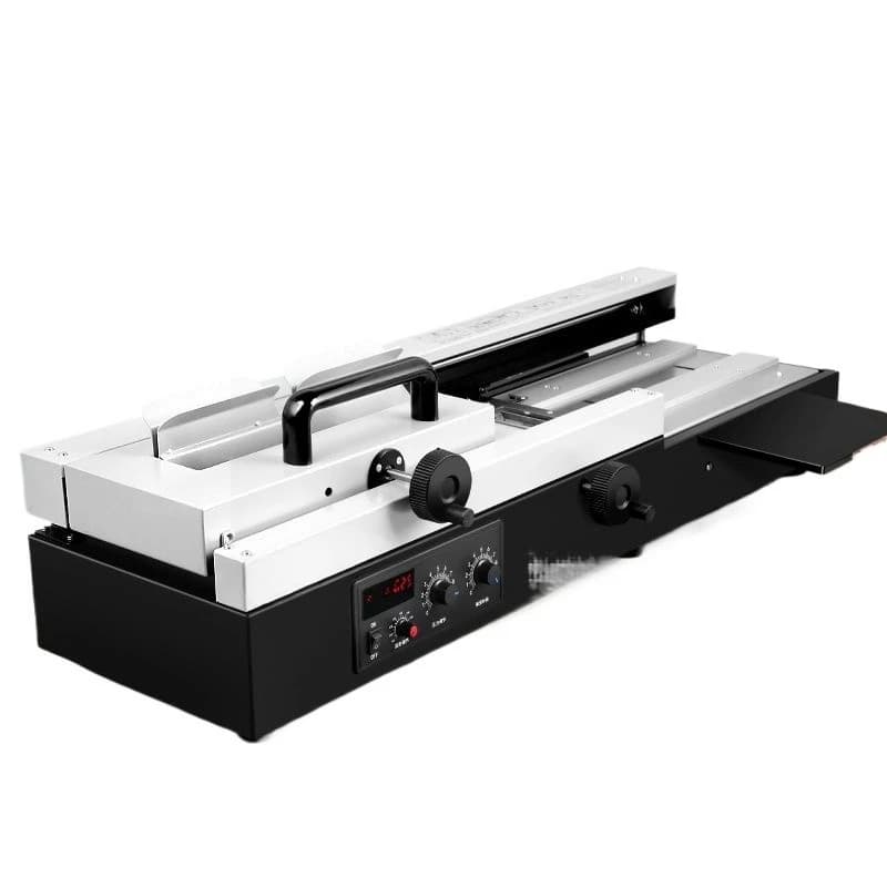 Small desktop wireless binding machine for tenders in fully automatic office graphic shops