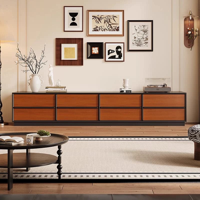 French Vintage Tv Cabinet Minimalist Industrial Storage Rich Tv Cabinet Luxurious Design Meubles De Maison Furniture Home