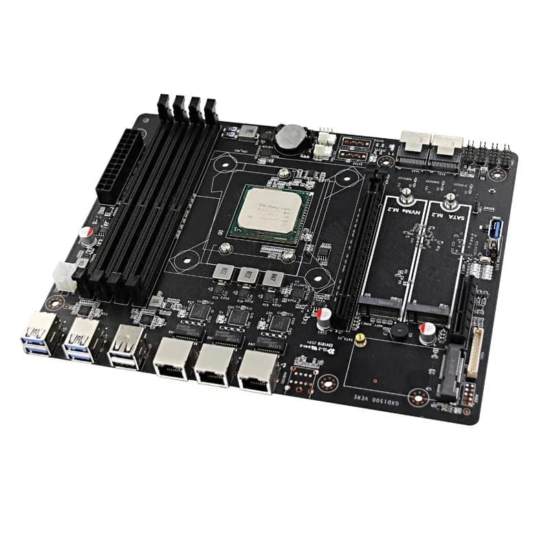 Storage Server MATX main board 16 core disk array network storage microserver main board