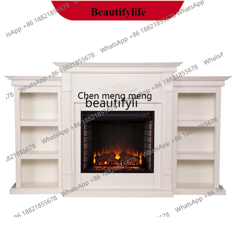 G153 T American country retro mantel living room decorative porch cabinet background wall TV cabinet