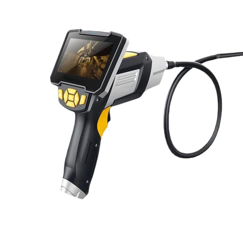 500W industrial pipe endoscope handheld convenient autofocus 5 million high definition waterproof night market probe 1M