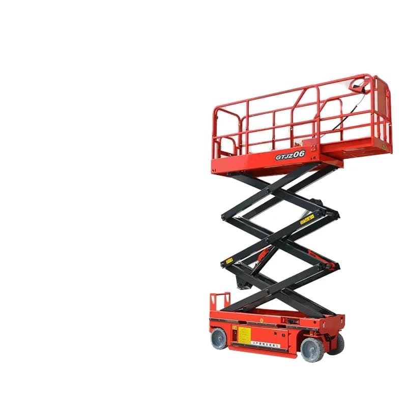6-16M 500KG Self-Propelled Scissors Lift Mobile Scissor Lifting Working Platform