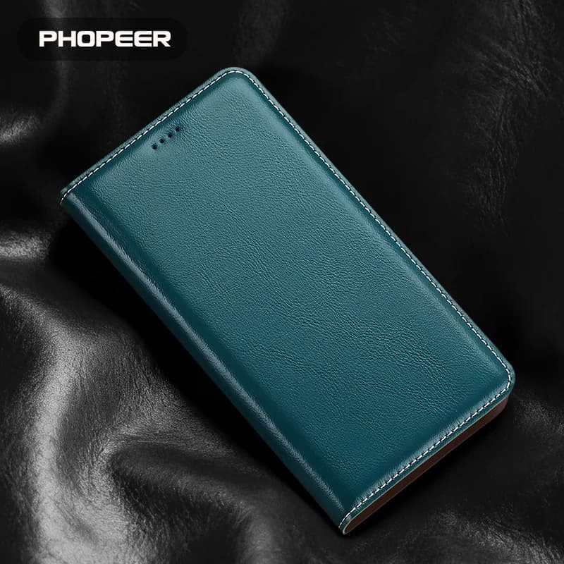 Luxury Genuine Leather Phone Case for Tecno Camon Series 40 30 30S 20 20S 19 18 17 P T I pro Premier 4G 5G Babylonian Style