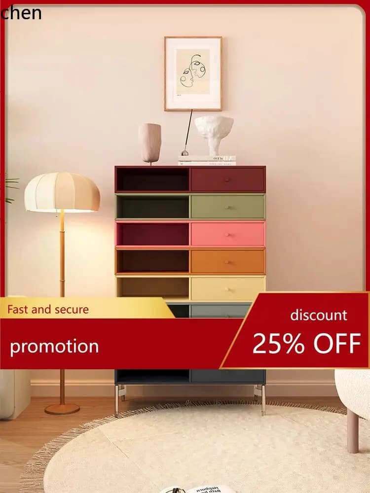 CZ alternative multi-drawer cabinet, dopamine storage cabinet, entryway cabinet, decorative cabinet