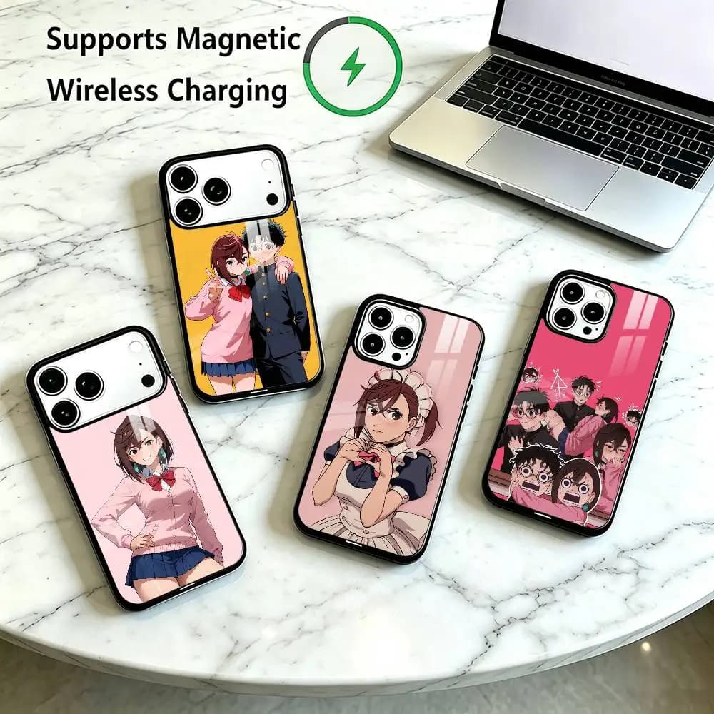 Dandadan Momo Ayase  Phone Case For iPhone18 17,16,15,14,13,12,11 Plus,Pro Allows magnetic wireless charging Gift