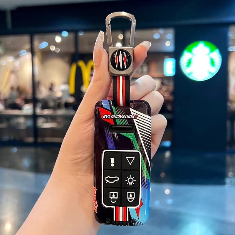Car Remote Key Case Cover Protection Holder Shell Key Fob For Volvo XC60 V60 S60 S80 XC70 V40