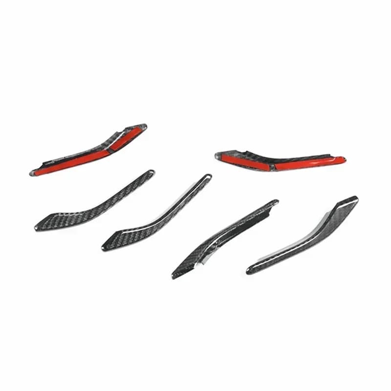 For Maserati Ghibli Real Dry Carbon Fiber 2014 -2021 Exterior Side Door Air Vent Cover Trim Decoration Modification Accessories