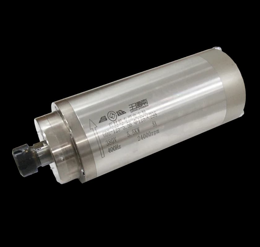 5.5kw 24000rpm Stone Carving High Speed Water Cooled AC CNC Spindle Motor for Cnc Router Machine