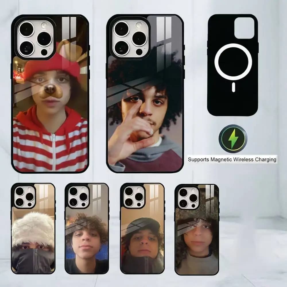 X-Xaviersobased Funny Phone Case For iPhone17,16,15,14,13,12,11 Plus,Pro Compatible with magnetic wireless charging