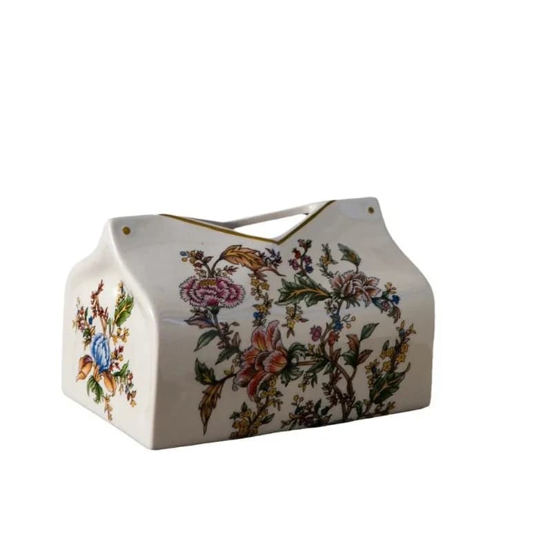 tissue box ornament light value living room coffee tle dktop ceramic pumping carton high sense