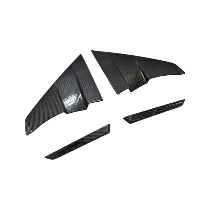 Upgraded with  Dry Carbon Fiber Skirt Edge Spoiler