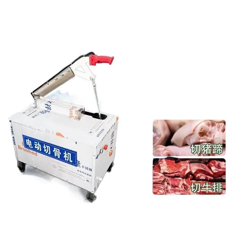Multifunctional bone cutting machine desktop bone cutting machine is fully automatic and electric