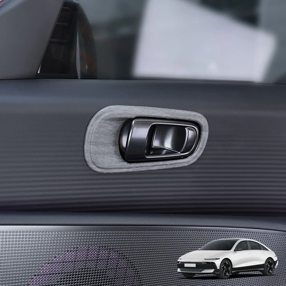 For Hyundai IONIQ 6 N /IONIQ 6 N-LINE/IONIQ 6 2026 Car Tuning Inner Door Handle Bowl Cover Trim Interior Accessories LHD