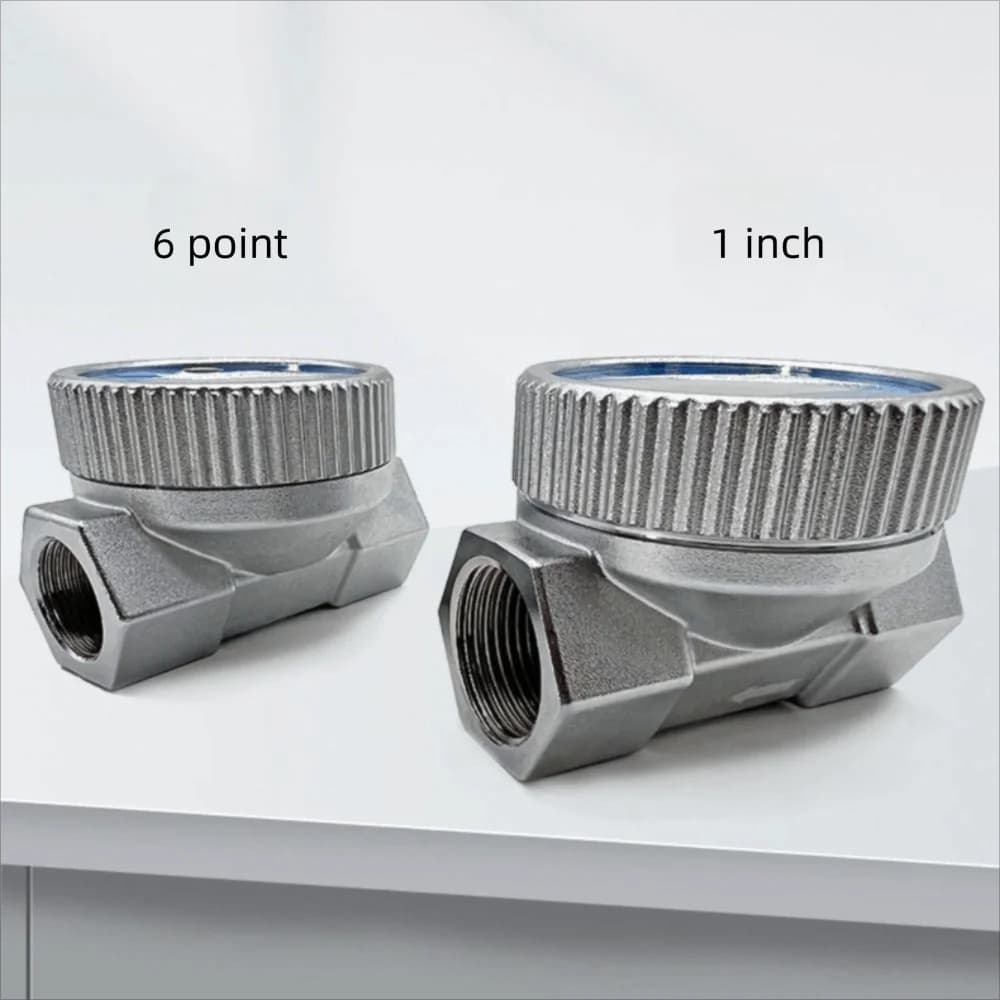 Digital Flow Meter IP67 Waterproof High Accuracy Electronic Flow Meter Internal Thread Universal Turbine Flowmeter Clear Water