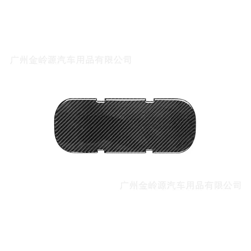 For 17-19 Toyota 86 Subaru BRZ Carbon Fiber Center Armrest Storage Panel Sticker Modification Accessories