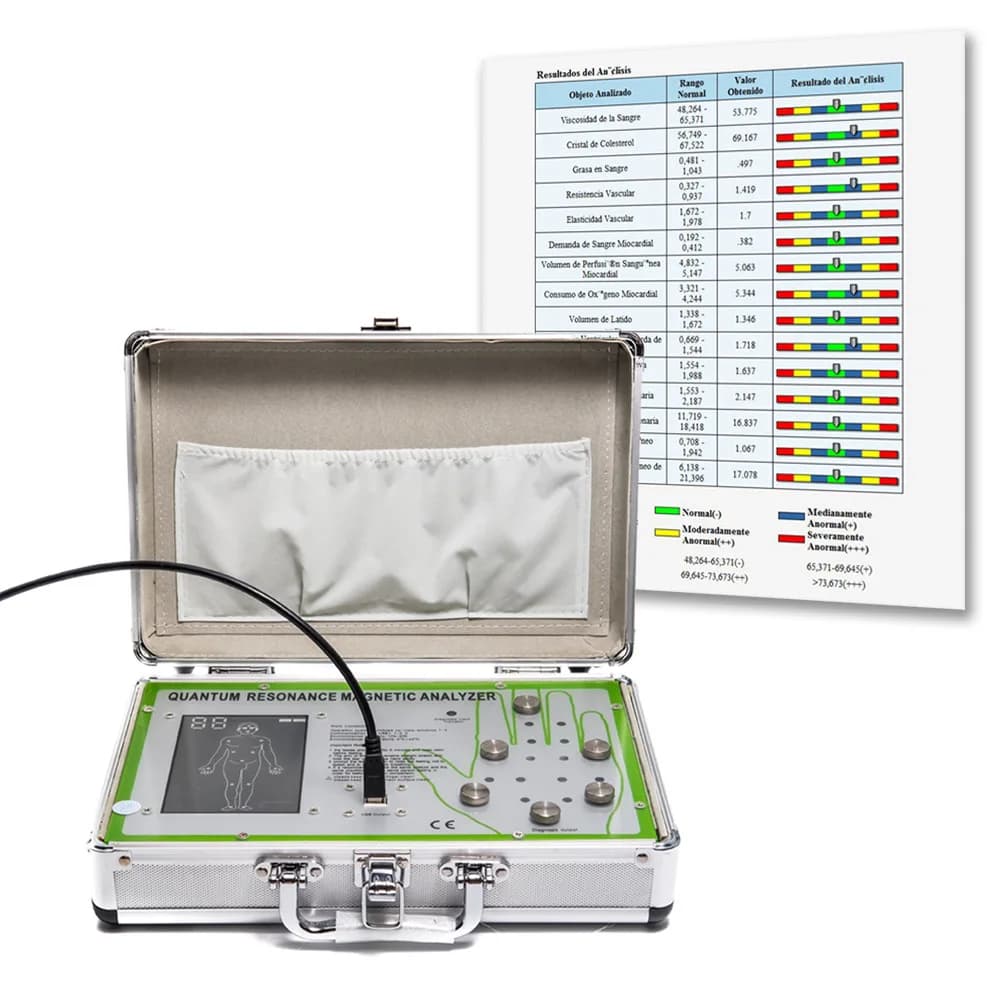 Quantum resonance magnetic analyzer 4th generation palm touc