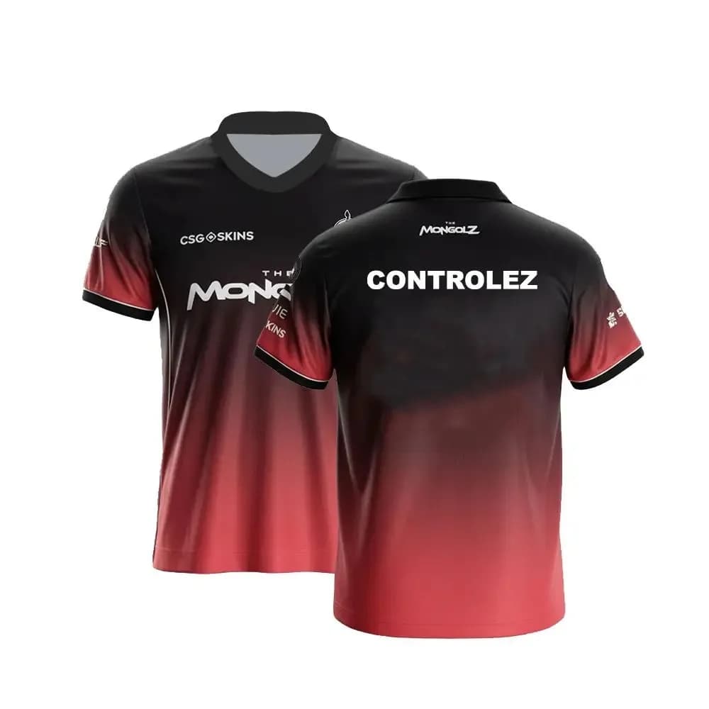 The Mongolz Esports Team 2026 Jersey 2990 CS2 Major Pro League Player Training Uniform Men's And Women's Custom Fan T-Shirts