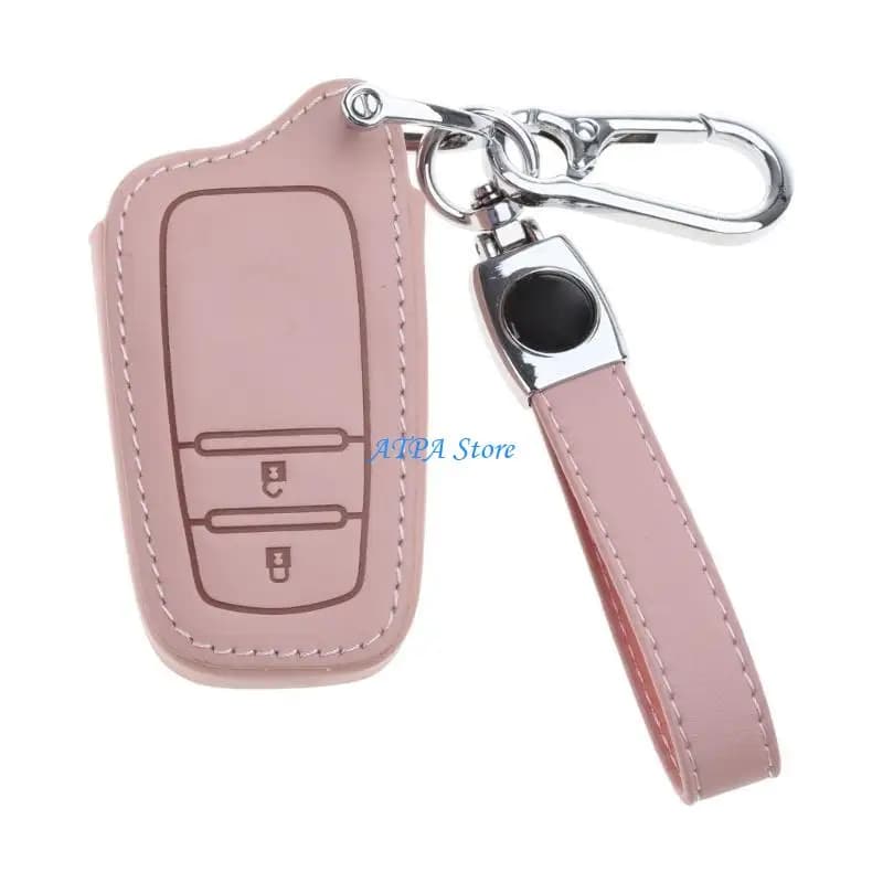 U13C Leather Fully for Protection Keychain For C-HR CHR Prado Accessorie