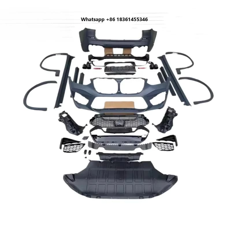 For Front and Rear Bumpers, Upgrading Old Models to New Models of Surrounds 2018-2021 X3, G08 X3M Body Kit STLF Suitable