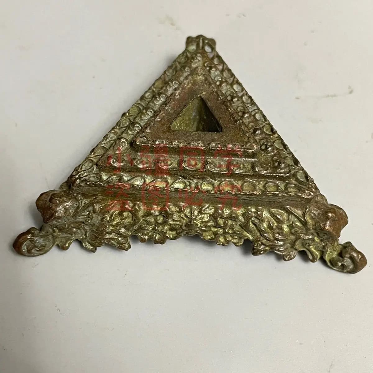 Tibetan antique supplies base King Kong magic tool decoration Puba handicraft ornament