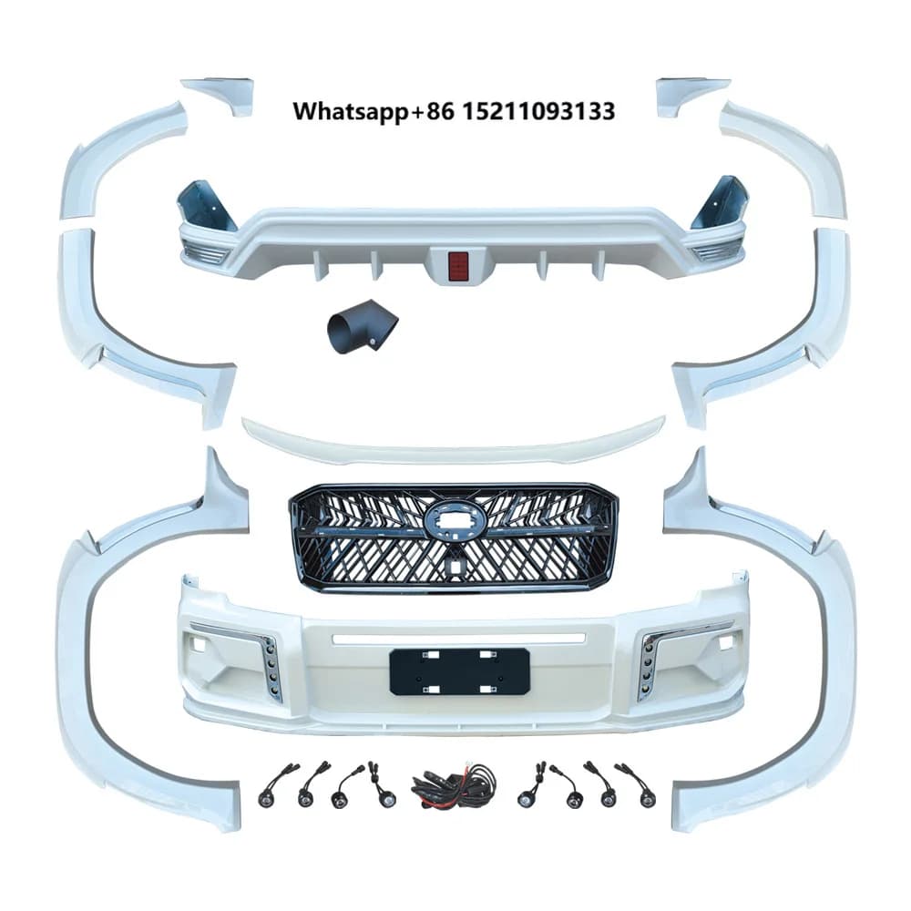 Style Body Kit for  Land Cruiser LC300 2021-2025 Front Rear Bumper Side Skirts Spoiler and Fender Flares Upgrade