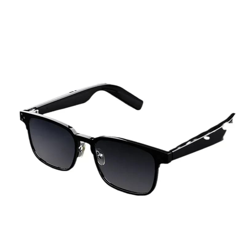New smart bluetooth glasses, anti-blue polarized bluetooth music, semi-open sunglasses magnetic attraction
