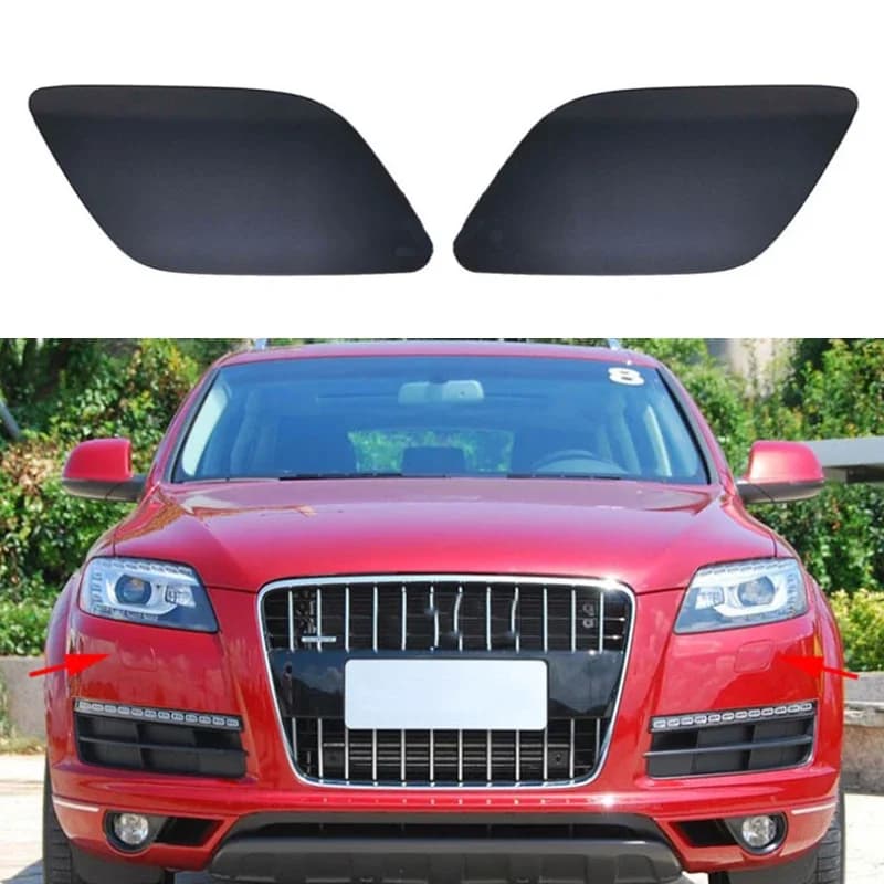 Applicable to the front bumper headlight water spray cover, front bumper cleaning cover and plug cover of Audi Q7 models 10-15