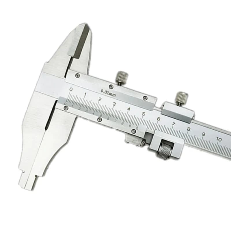 【Hot】Vernier Caliper 6" 0-150mm 0.02mm Metal Calipers Gauge Micrometer Measuring Tools