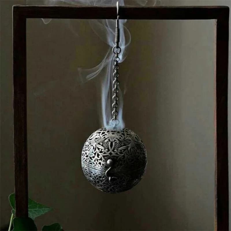 Little Fairy/ White Copper Exquisite Workmanship Hollow Aromatherapy Creative Desk Home Decoration Ornaments Tea Pets Crafts